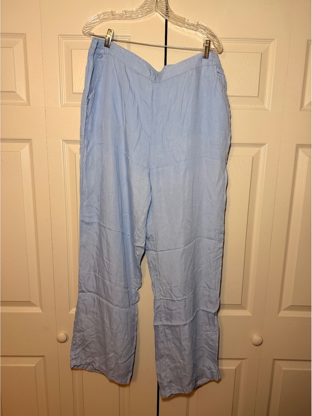 Serra Women's Light Blue Tencel Lounge Pants XL